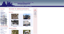 Desktop Screenshot of johnson-mechanical.com